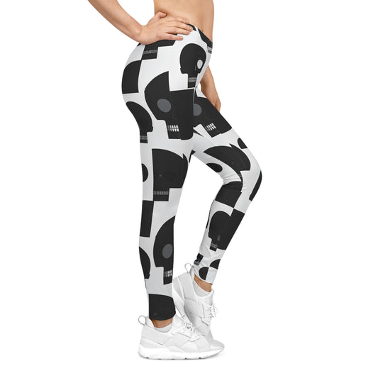 Bauhaus Skull Leggings