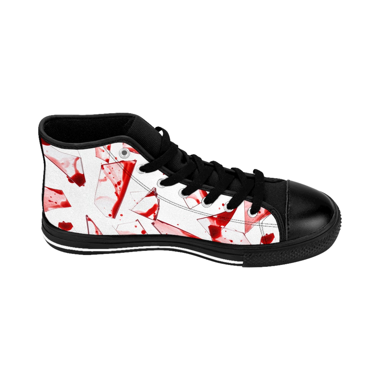 Bloody Shards - Women's Classic High Top Sneakers