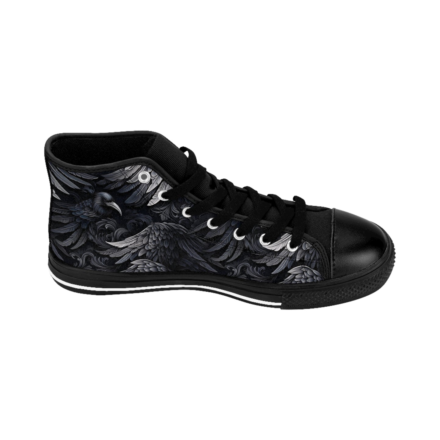 Dark Ravens - Men's Classic High Top Sneakers