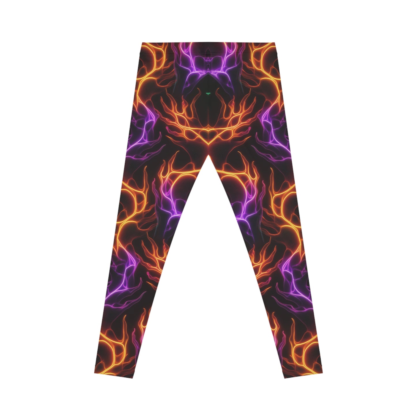 Neon Flame Leggings