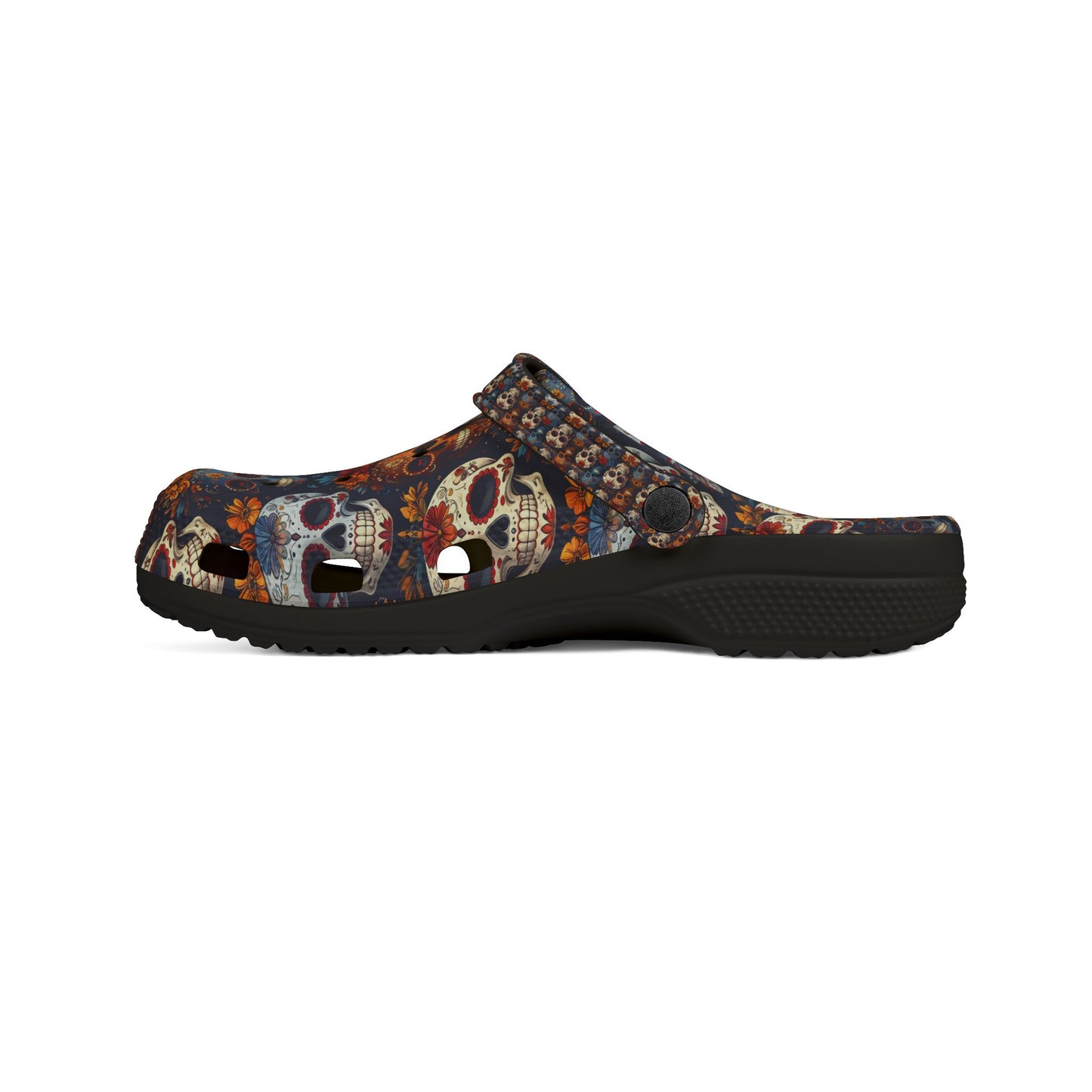Sugar Skulls & Marigolds Unisex Clogs