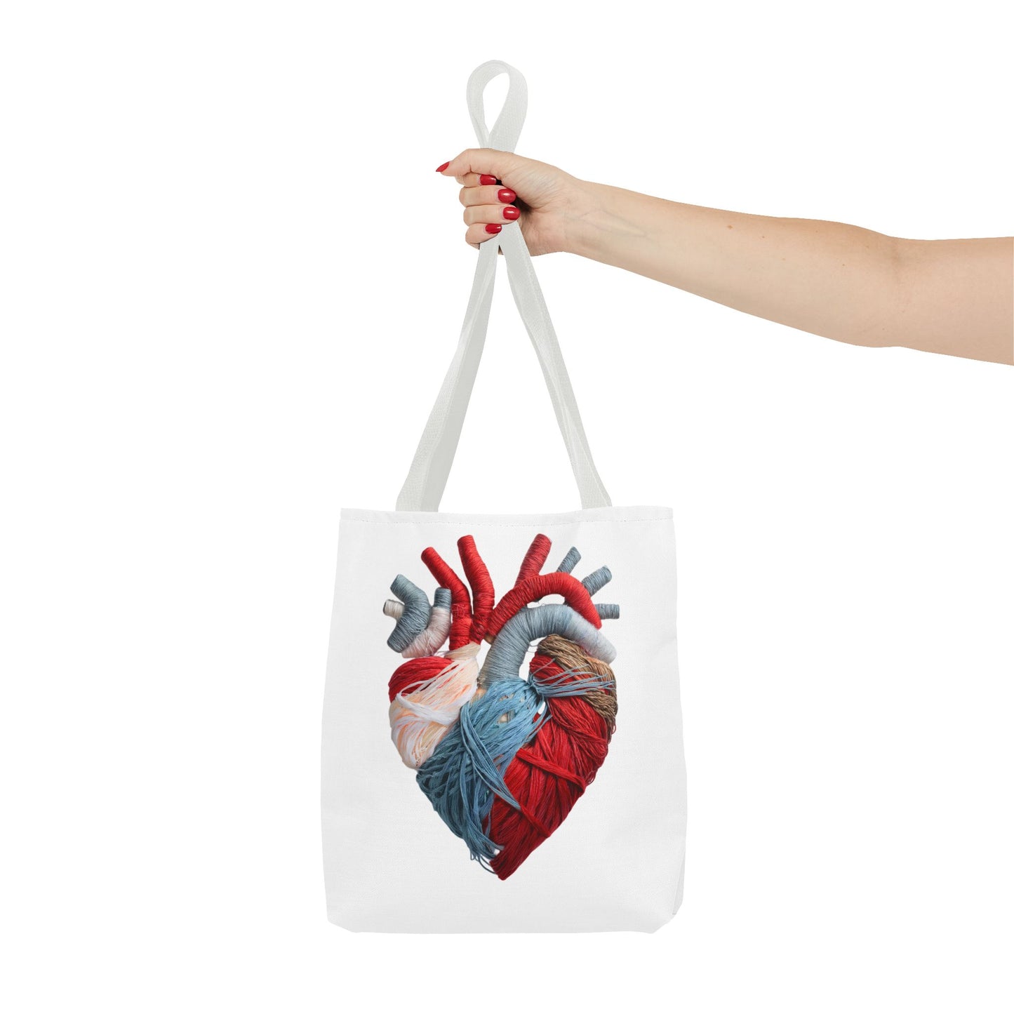 Yarn Heart Tote Bag