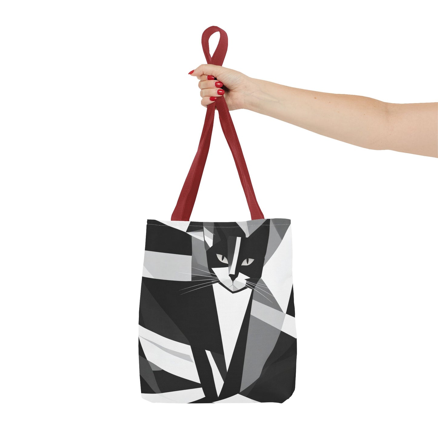 Cubist Cat Tote Bag