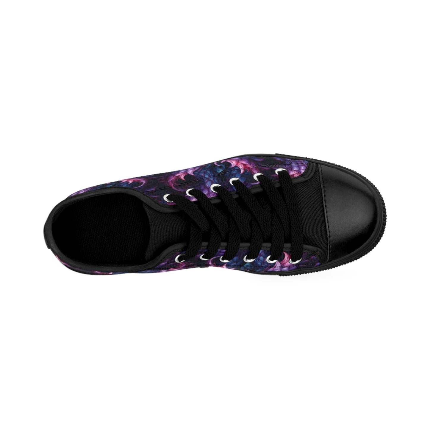 Pink & Purple Spiky Tentacles - Women's Classic Low Top Sneakers