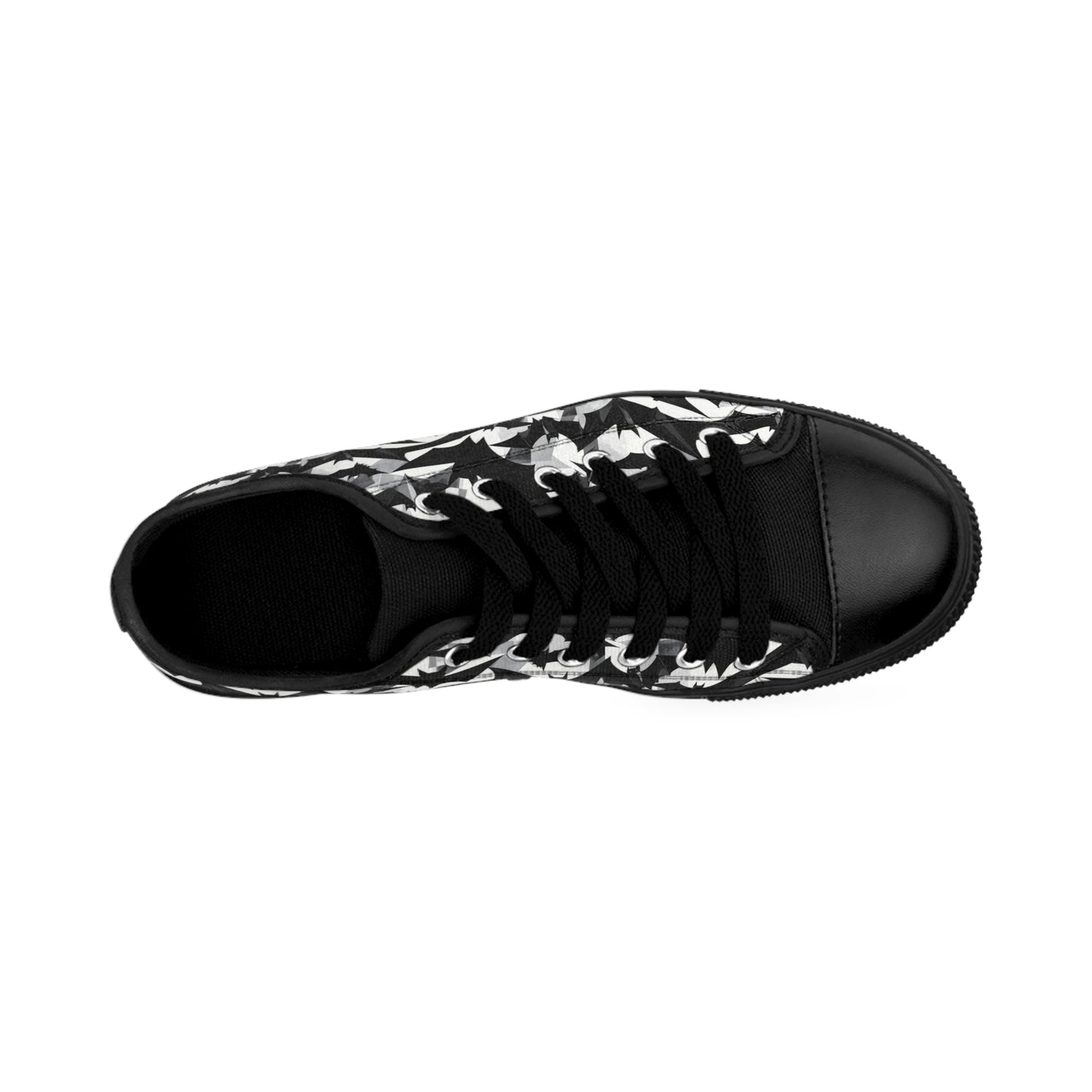 Bat Cubism - Women's Classic Low Top Sneakers