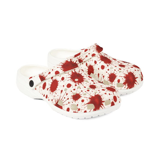 Blood Splattered Clogs