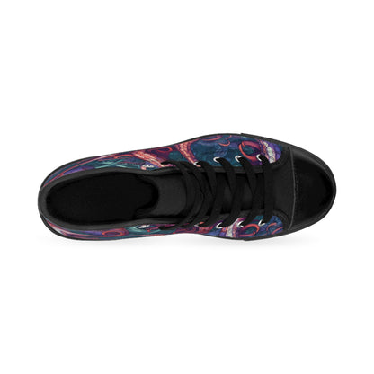 Tentacles - Women's Classic High Top Sneakers
