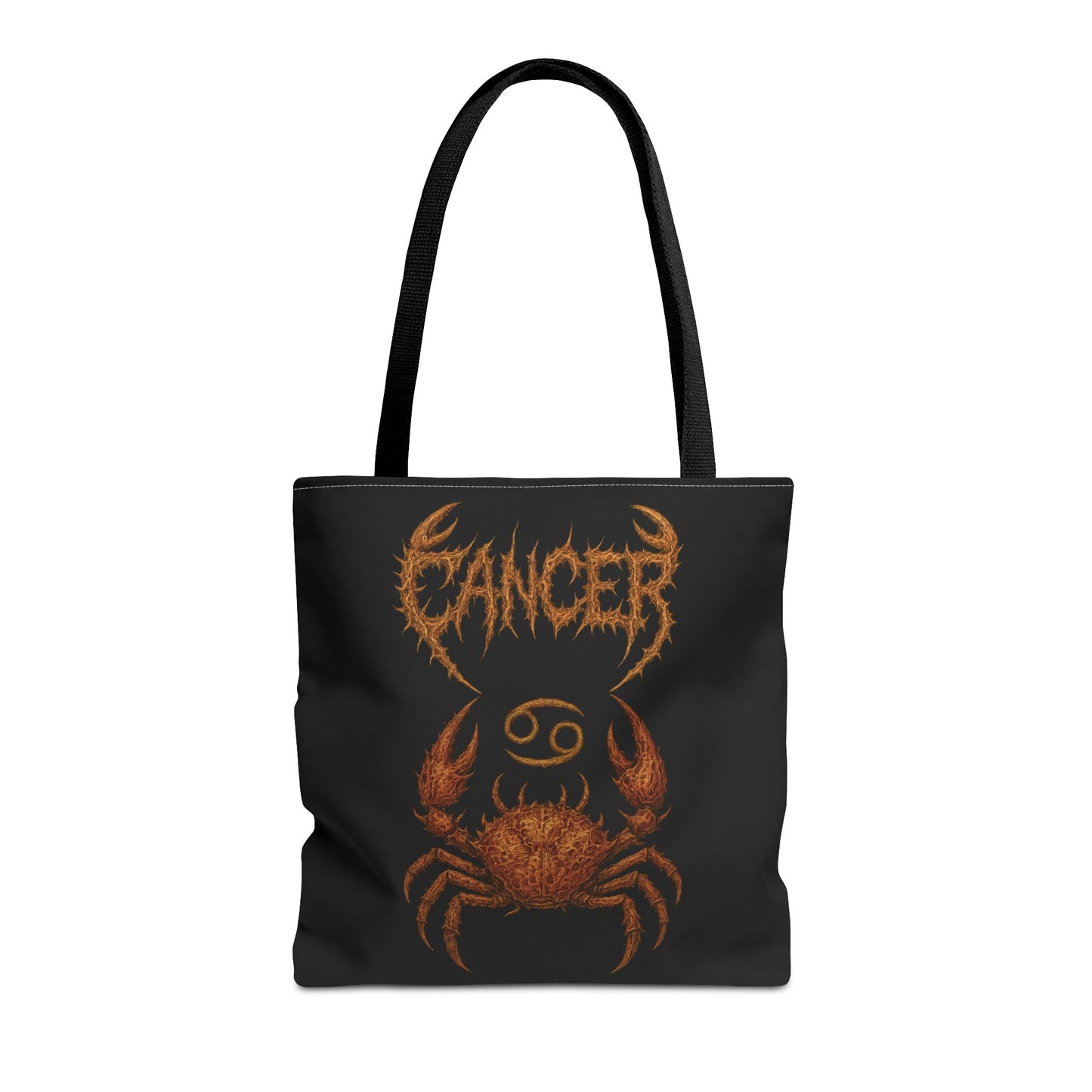Cancer Zodiac Metal Tote Bag
