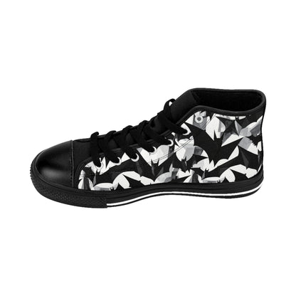 Bat Cubism - Women's Classic High Top Sneakers