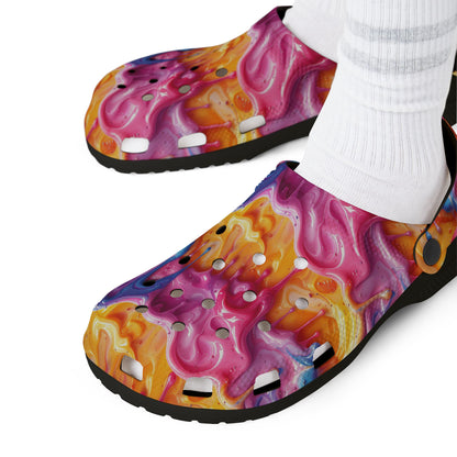 Melted Frosting Unisex Clogs