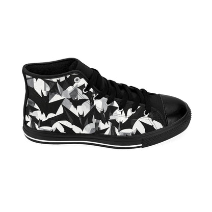Bat Cubism - Women's Classic High Top Sneakers