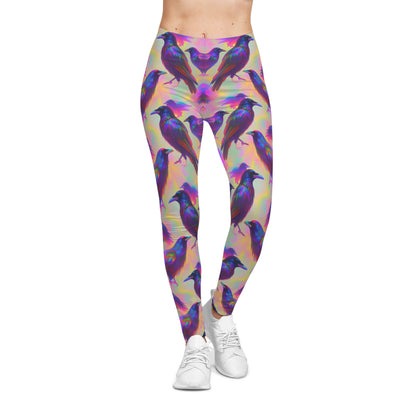 Iridescent Raven Leggings