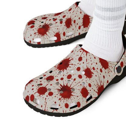 Blood Splattered Clogs