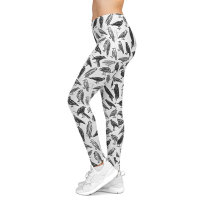 Doodle Raven Leggings