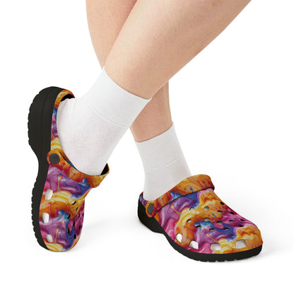 Melted Frosting Unisex Clogs