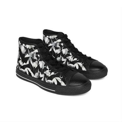 Bat Cubism - Men's Classic High Top Sneakers