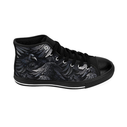 Dark Ravens - Men's Classic High Top Sneakers