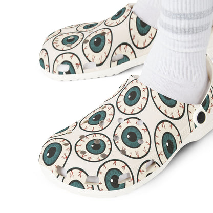 Watching You From Below - Platform Clogs for Anyone