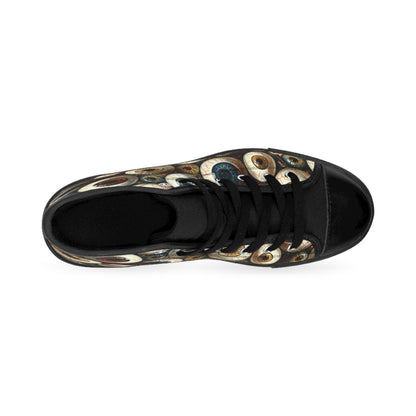 Colorful Eyeballs - Men's Classic High Top Sneakers