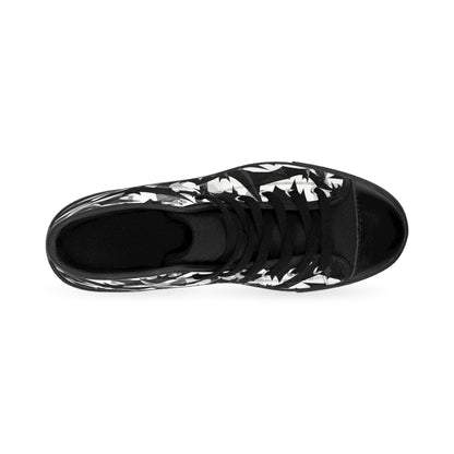 Bat Cubism - Men's Classic High Top Sneakers