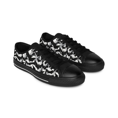 Bat Cubism - Women's Classic Low Top Sneakers