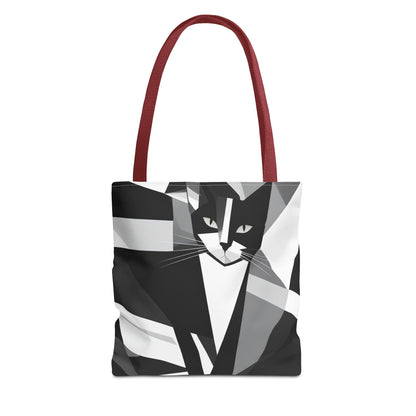 Cubist Cat Tote Bag