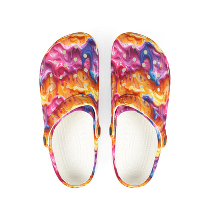 Melted Frosting Unisex Clogs