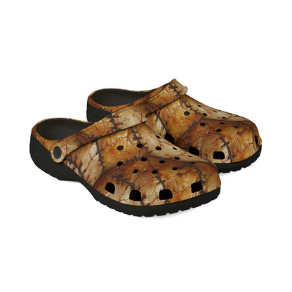 Stitched Flesh Clogs