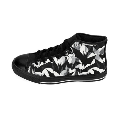 Bat Cubism - Women's Classic High Top Sneakers