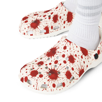 Blood Splattered Clogs