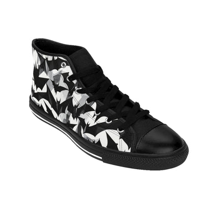 Bat Cubism - Women's Classic High Top Sneakers