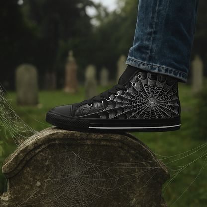 Spiderwebs - Men's Classic High Top Sneakers