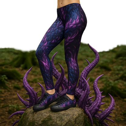 Spiky Serpent Leggings