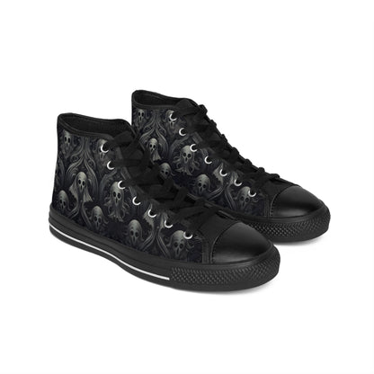 Art Nouveau Ghosties - Men's Classic Hight Top Sneakers