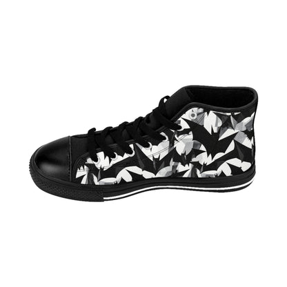 Bat Cubism - Men's Classic High Top Sneakers