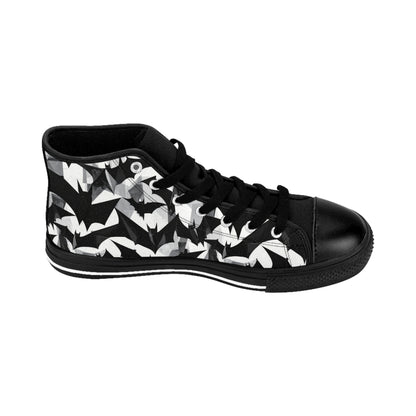 Bat Cubism - Women's Classic High Top Sneakers