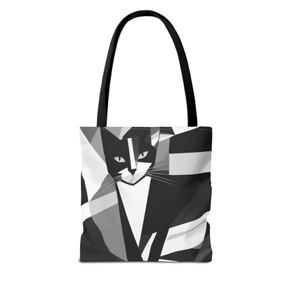 Cubist Cat Tote Bag
