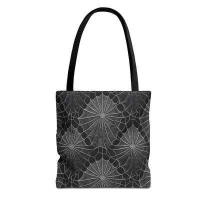 Gothic Spiderweb Tote Bag