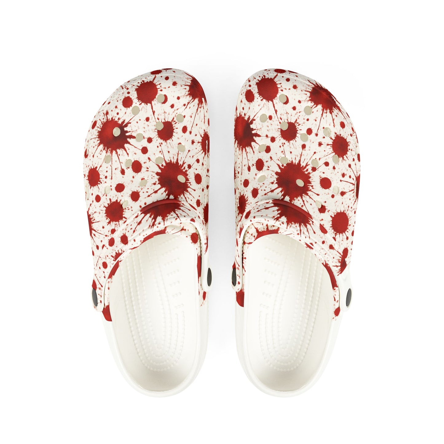 Blood Splattered Clogs