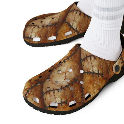 Stitched Flesh Clogs
