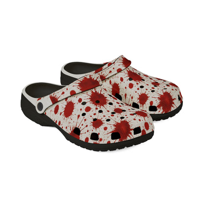Blood Splattered Clogs