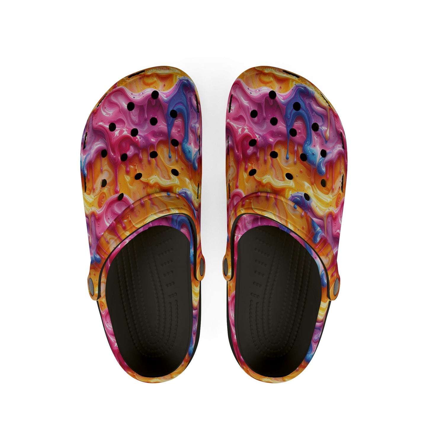 Melted Frosting Unisex Clogs