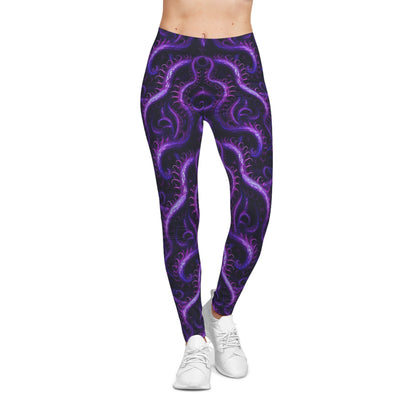 Purple Tentacle Leggings