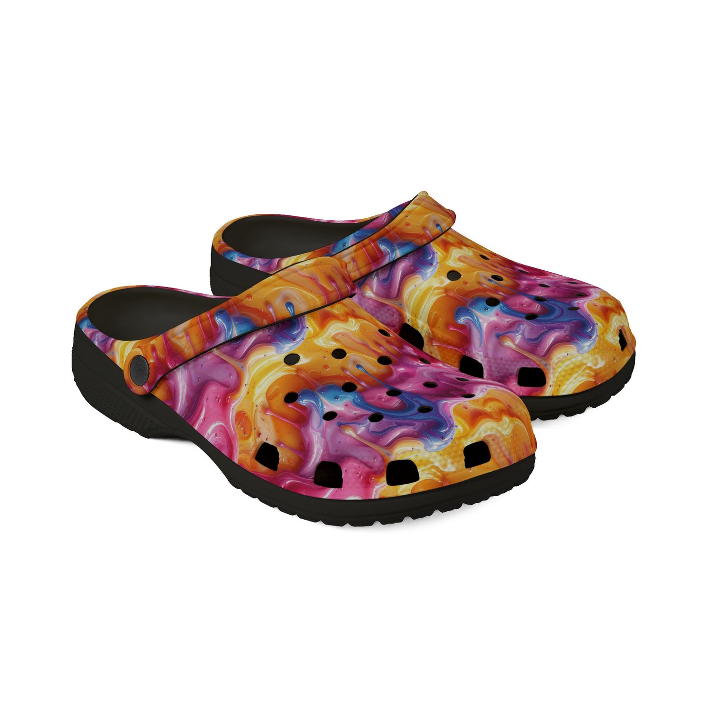 Melted Frosting Unisex Clogs