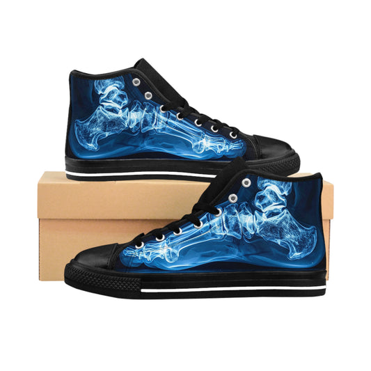 X-Ray View - Women's Classic High Top Sneakers