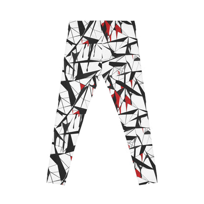 Cubist Glass Shards - Leggings