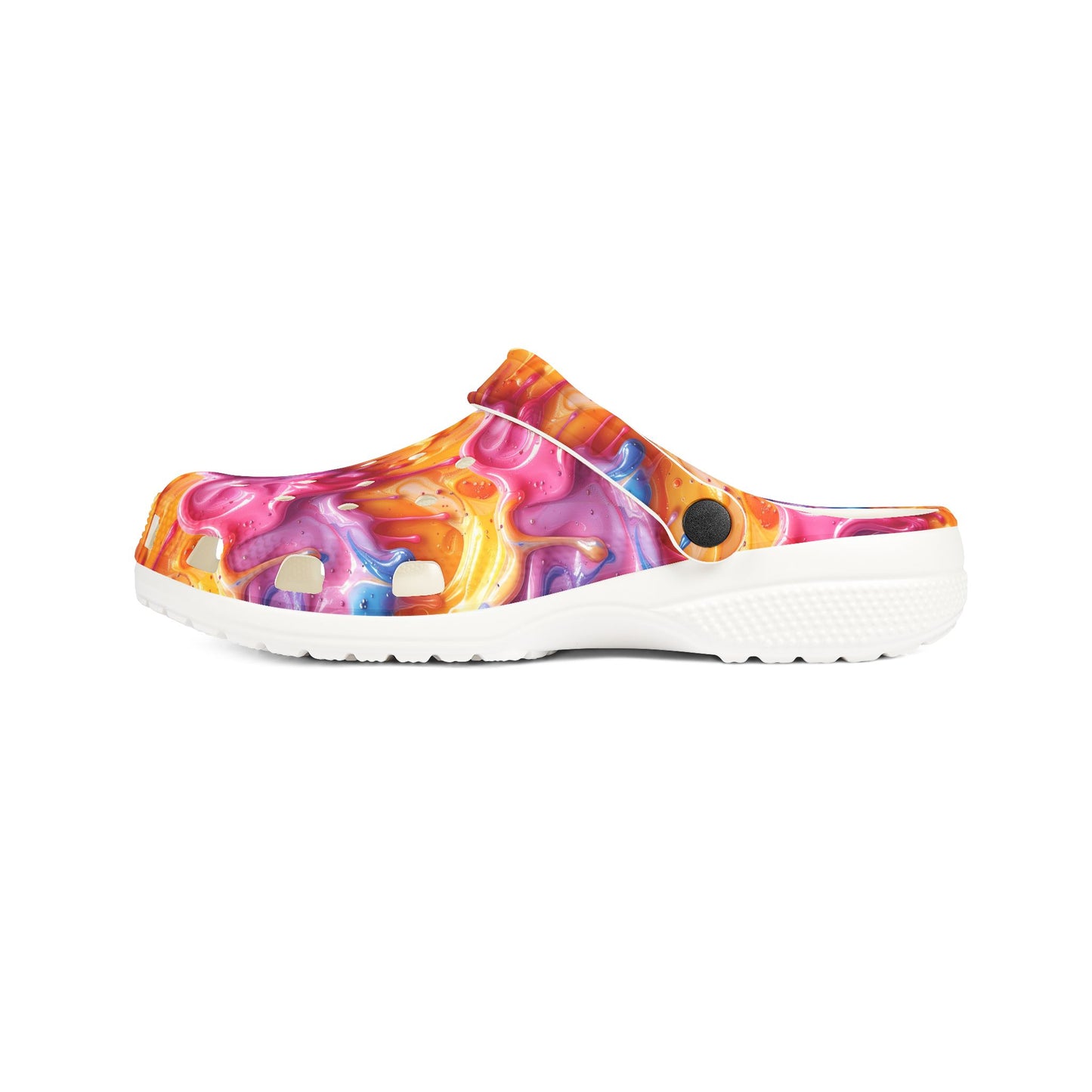 Melted Frosting Unisex Clogs