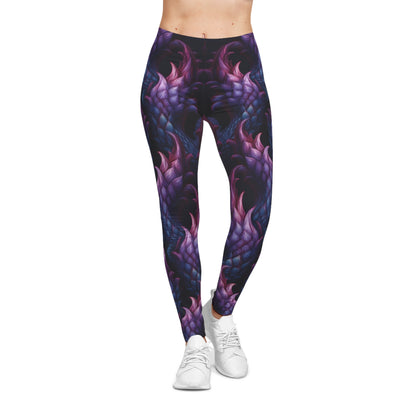 Spiky Serpent Leggings