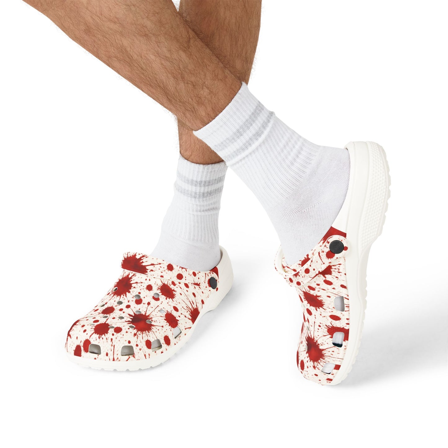 Blood Splattered Clogs