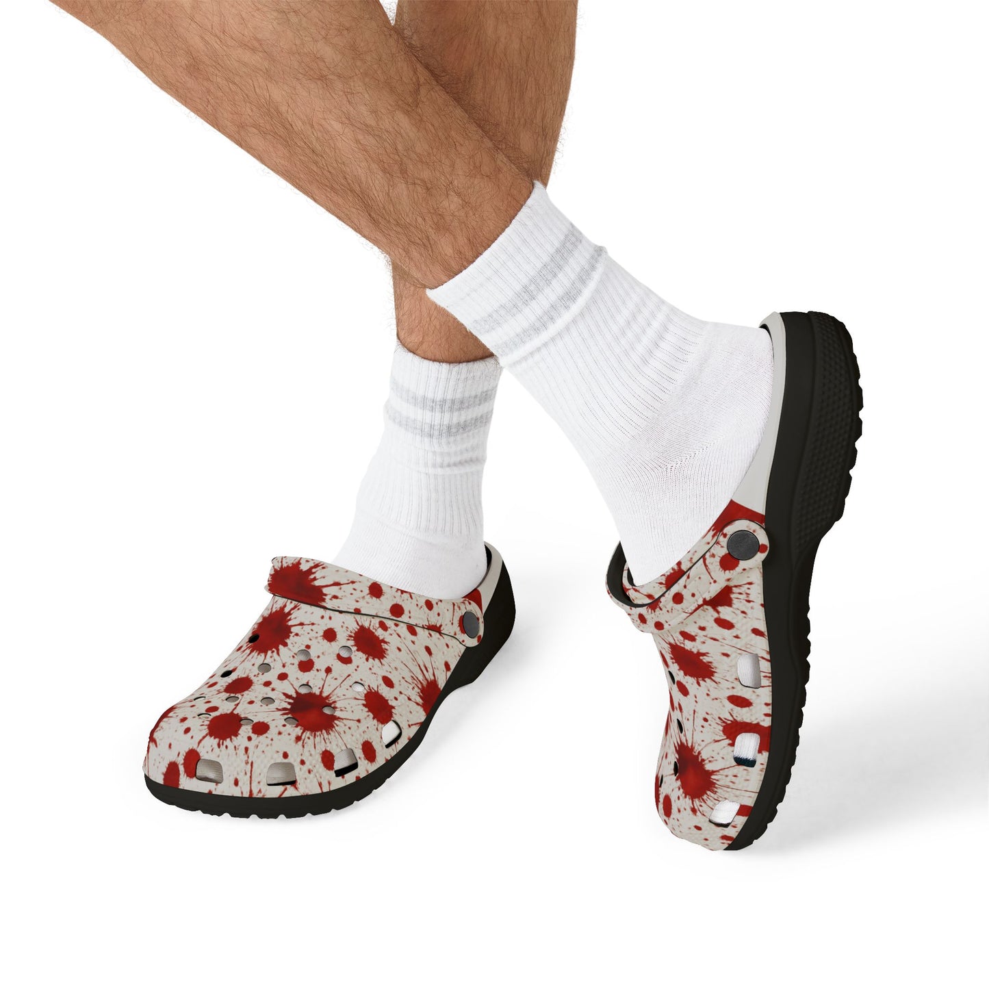 Blood Splattered Clogs